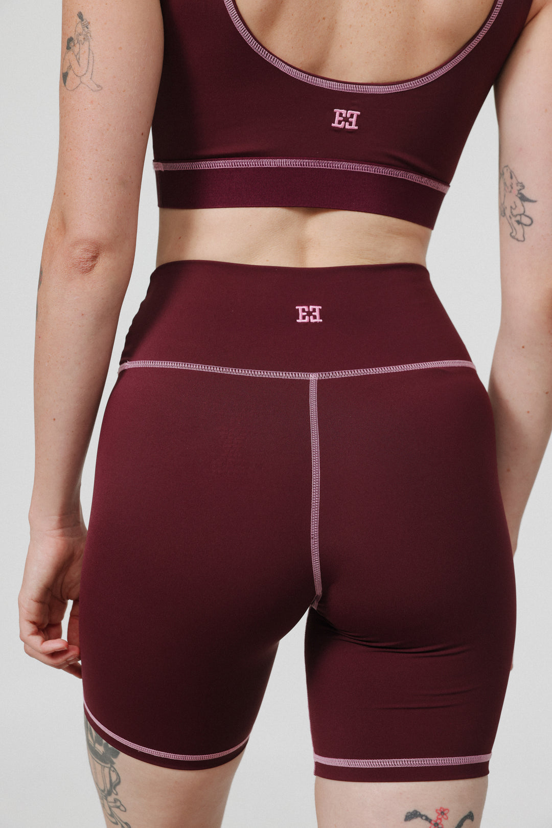 Lanir Wine Short Leggings