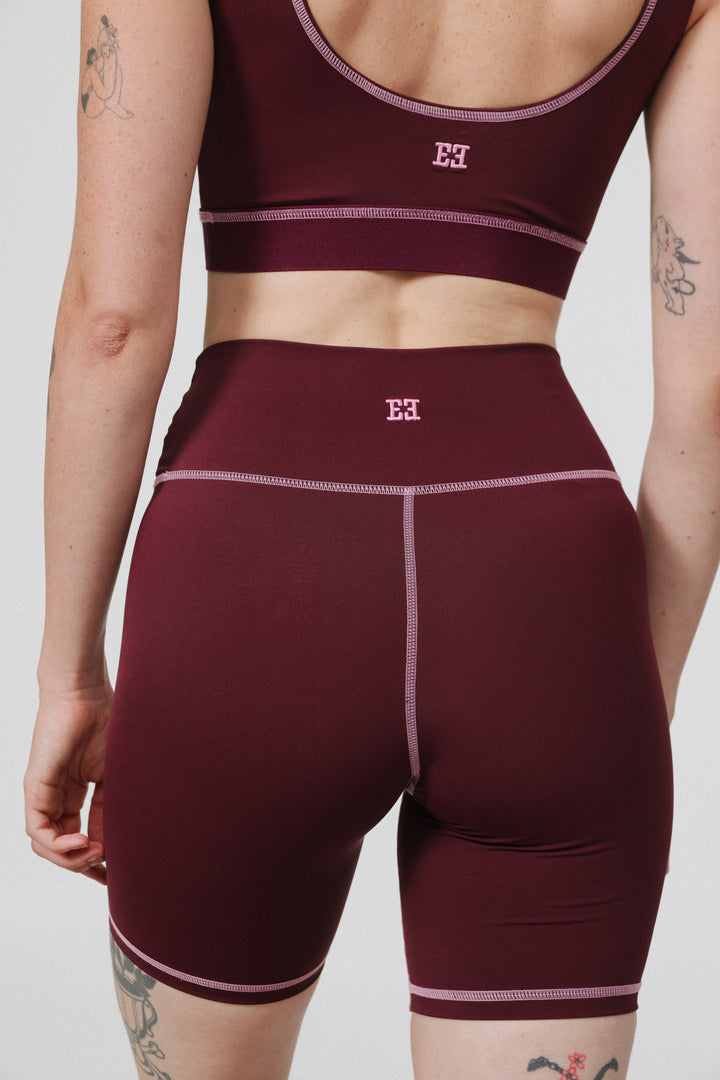 Lanir Wine Short Leggings