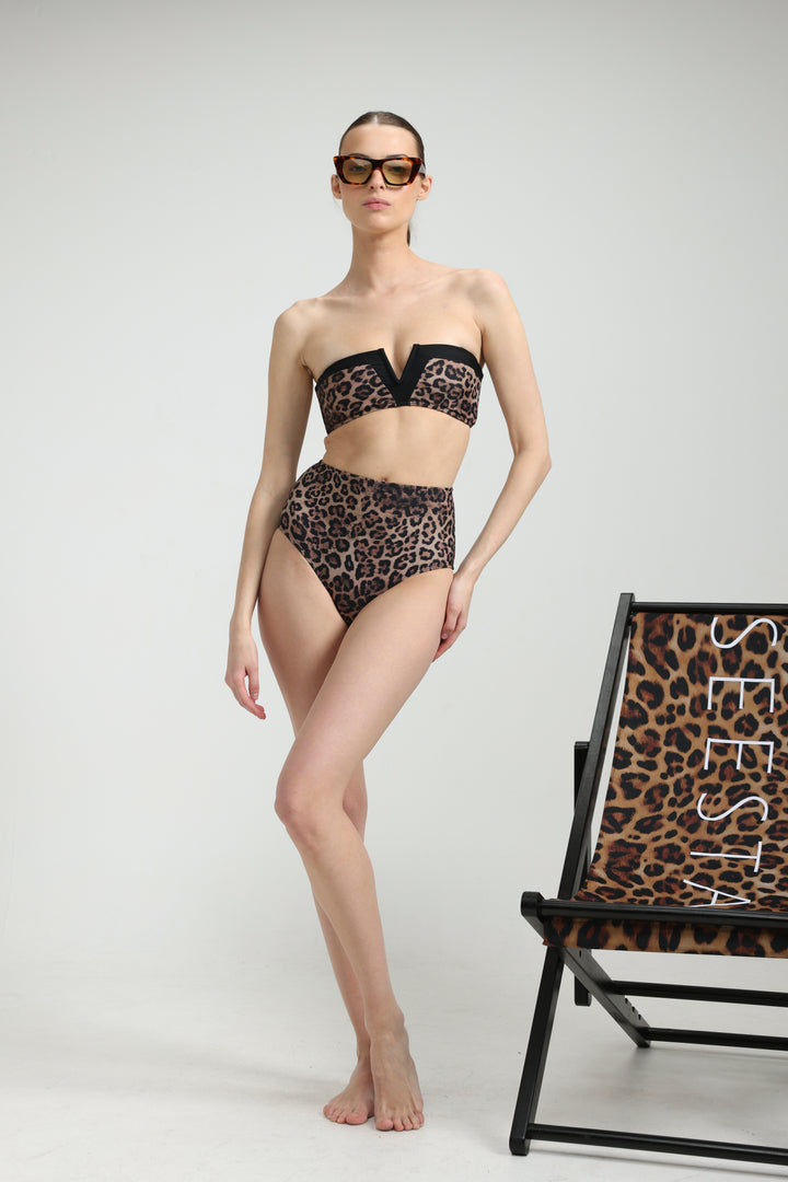 Alpha Leopard Bikini Bottoms