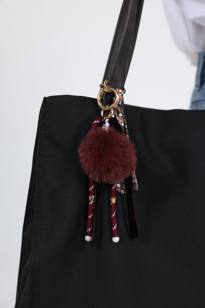 Black Travel Tote Bag