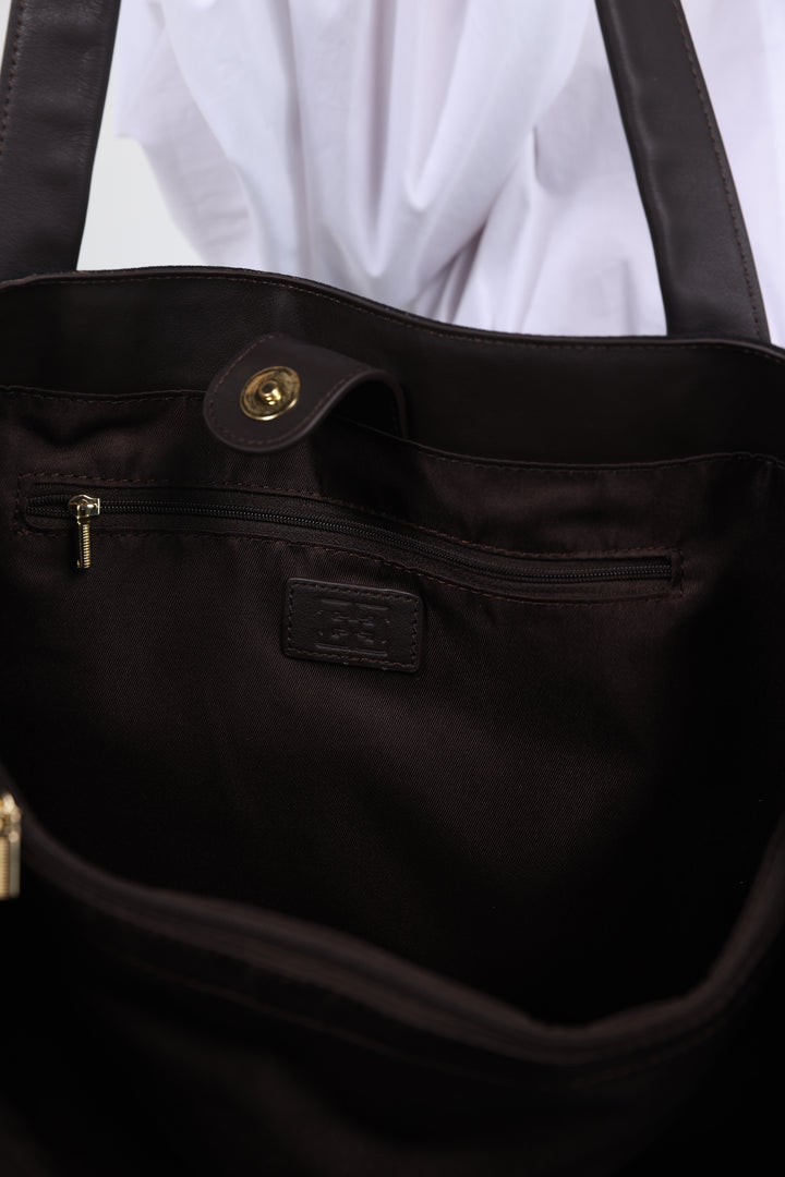 Black Travel Tote Bag