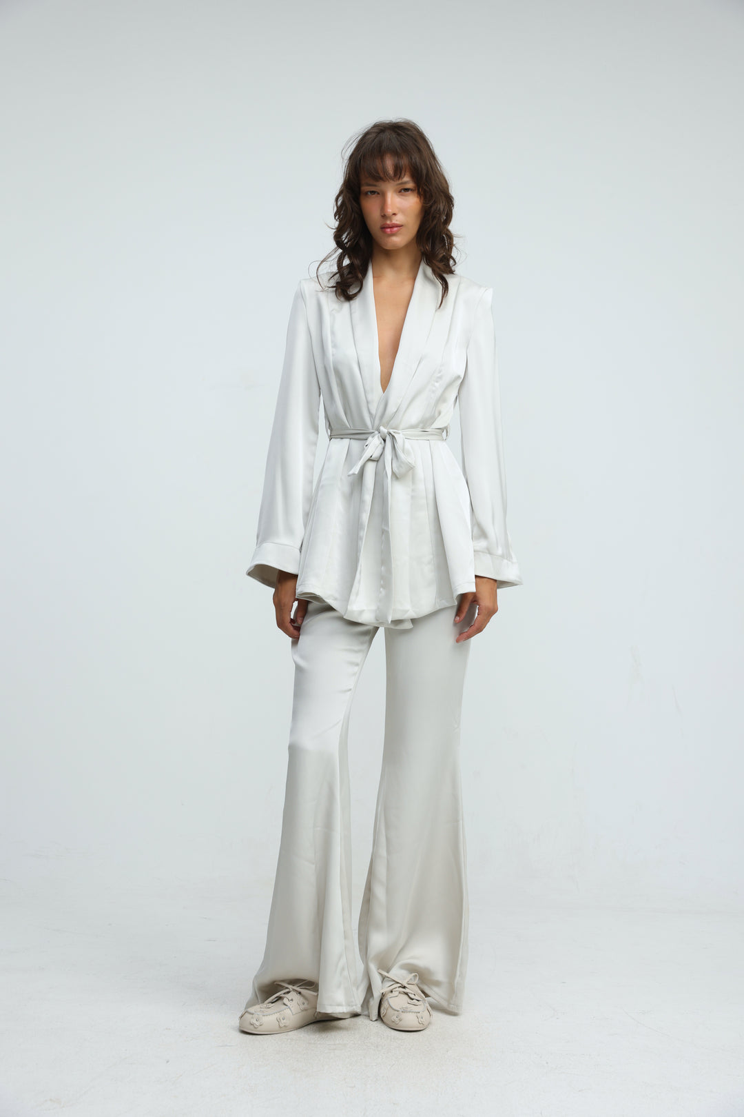 Frisson Cream Kimono