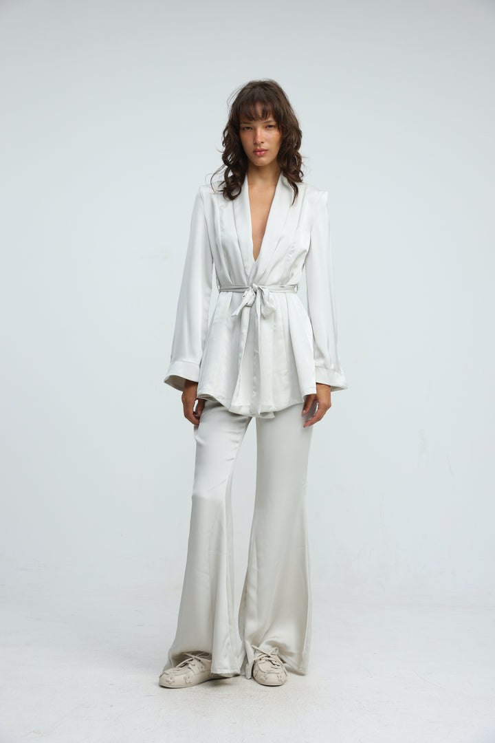 Frisson Cream Kimono