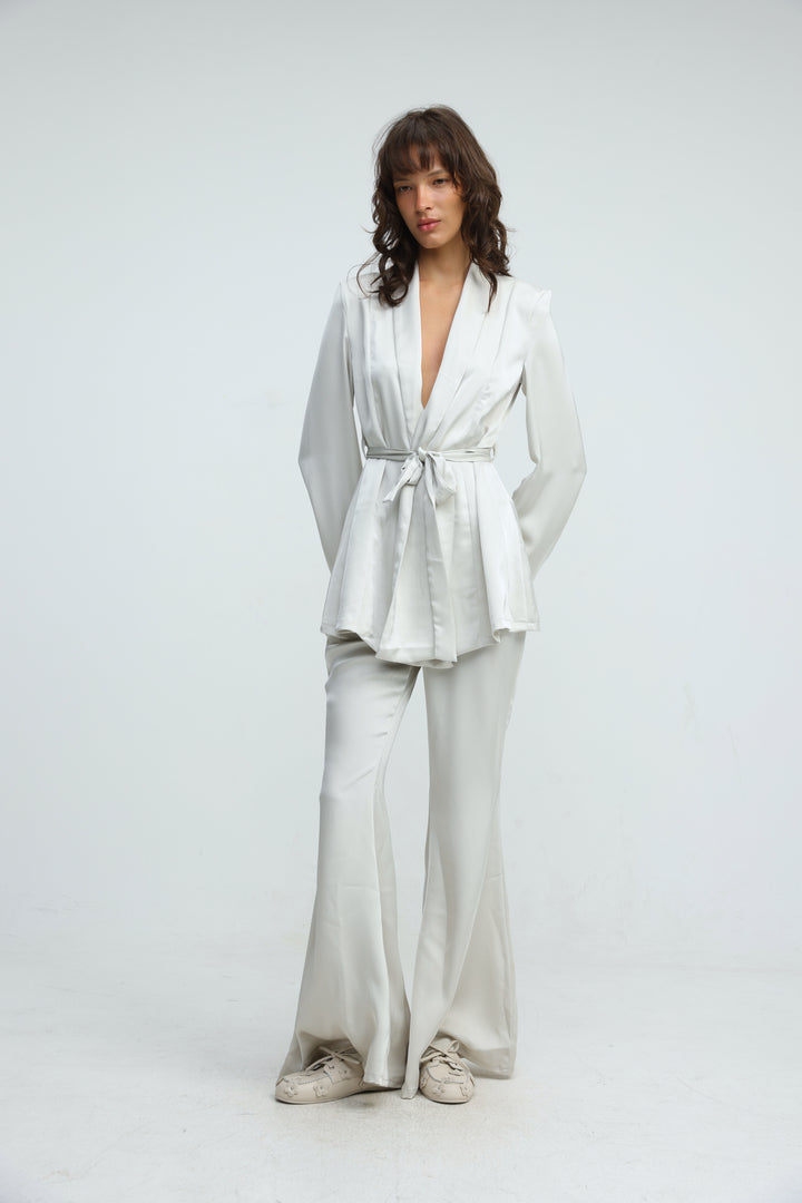 Frisson Cream Kimono