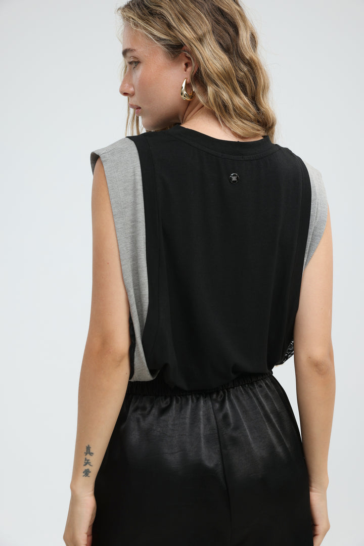 Rothschild Black/Grey Tank