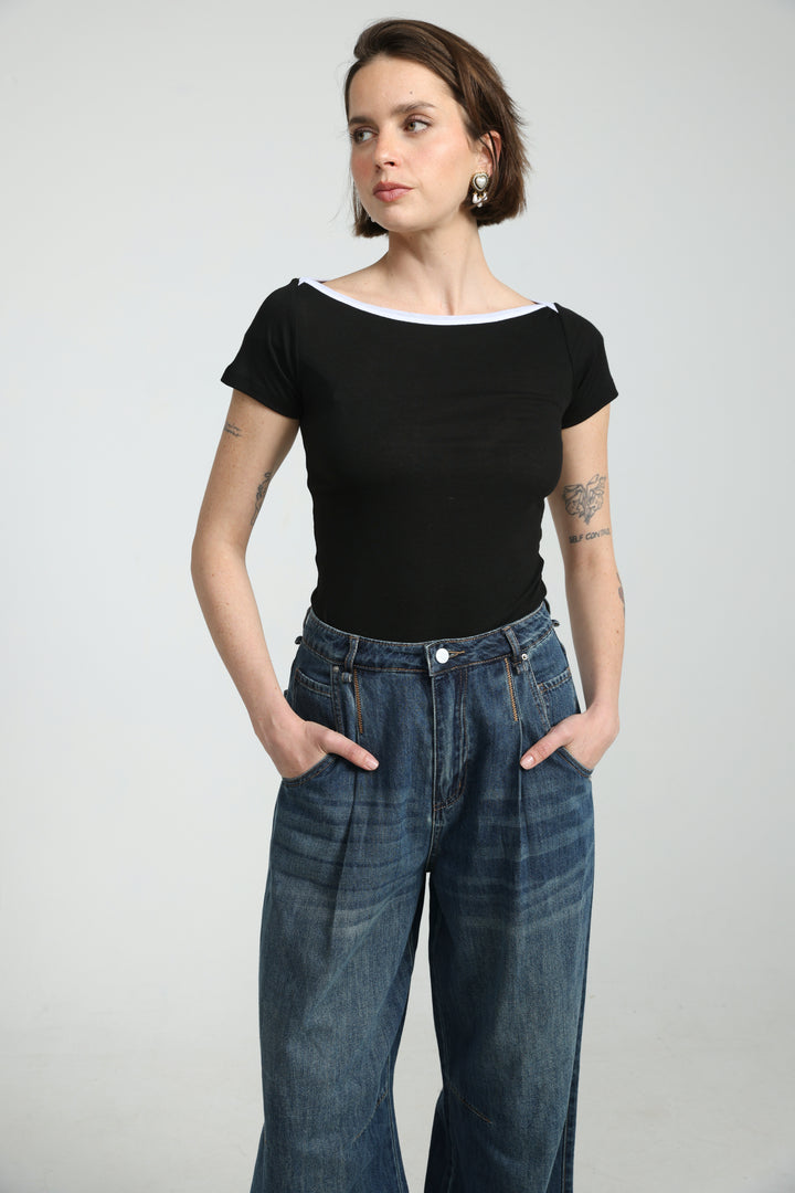 Still Black T-Shirt