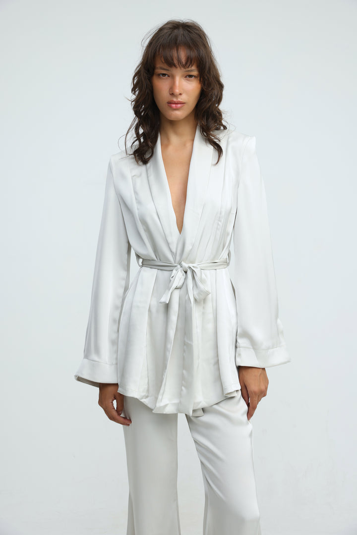 Frisson Cream Kimono