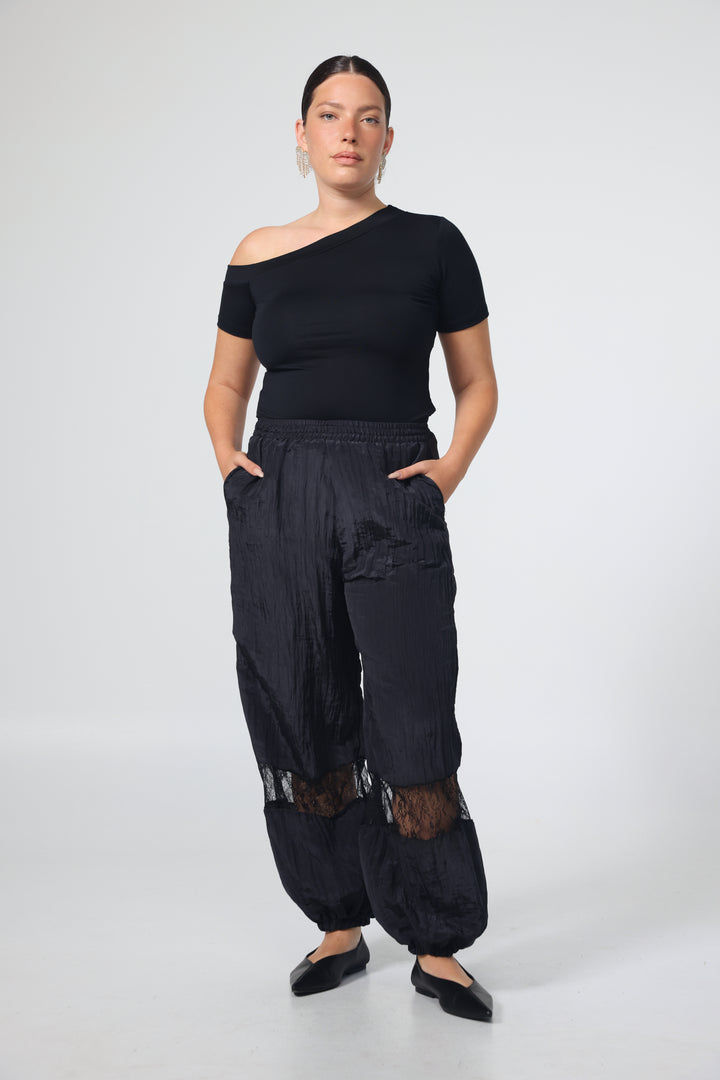 Aladdin Black Joggers