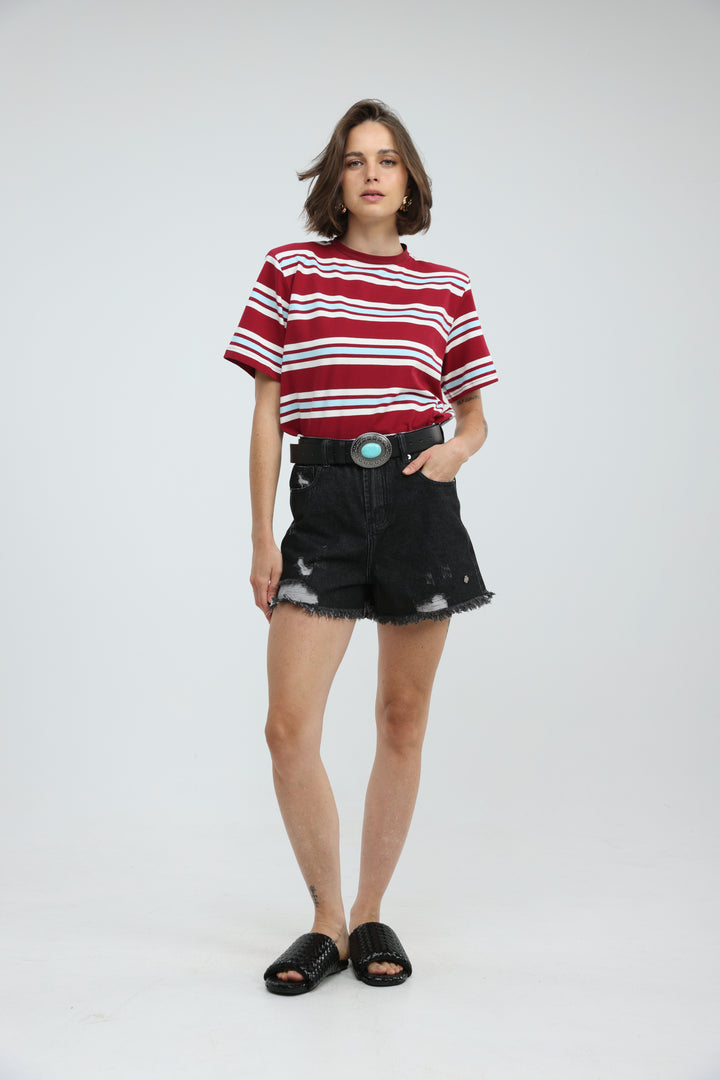 Cocoonut Red Striped T-Shirt