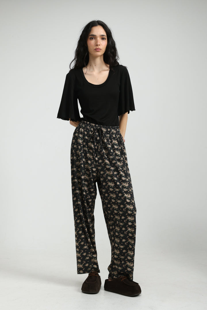Change Dark Floral Bottoms