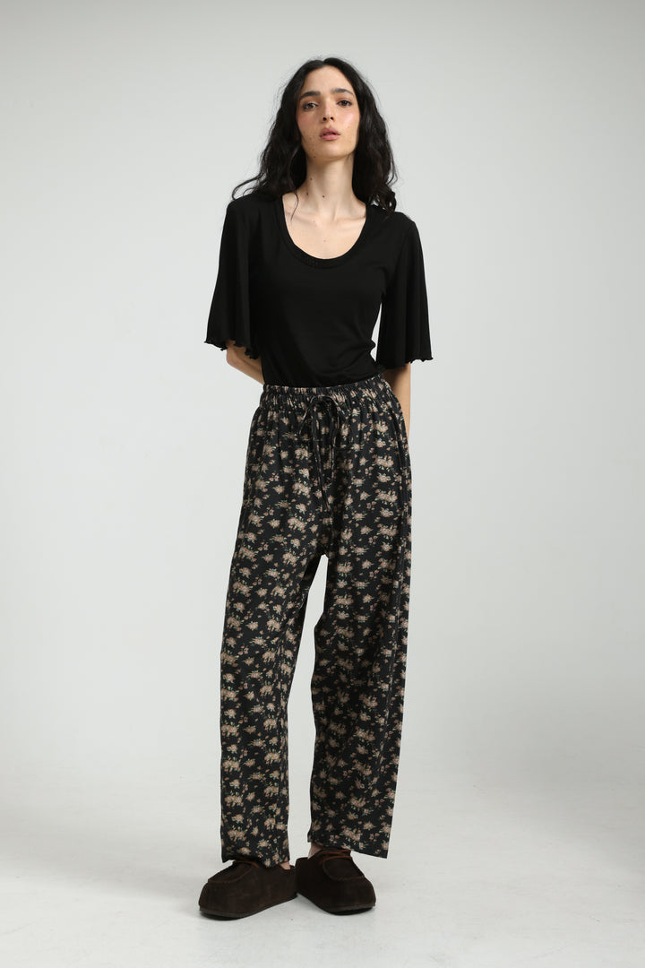 Change Dark Floral Bottoms