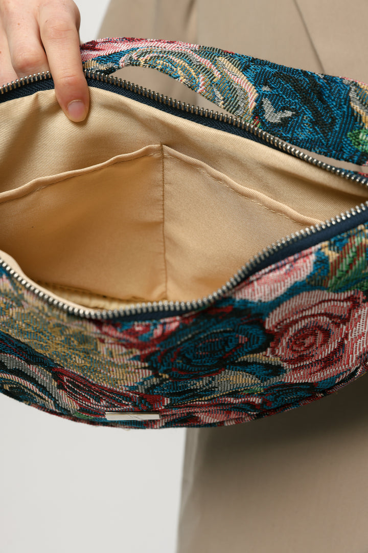Space Antique Floral Belt Bag