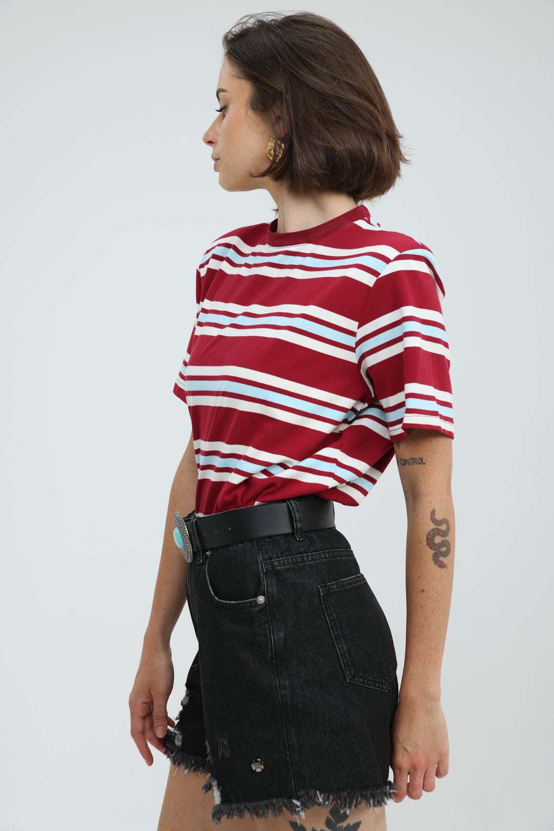 Cocoonut Red Striped T-Shirt