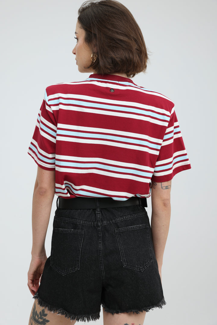 Cocoonut Red Striped T-Shirt