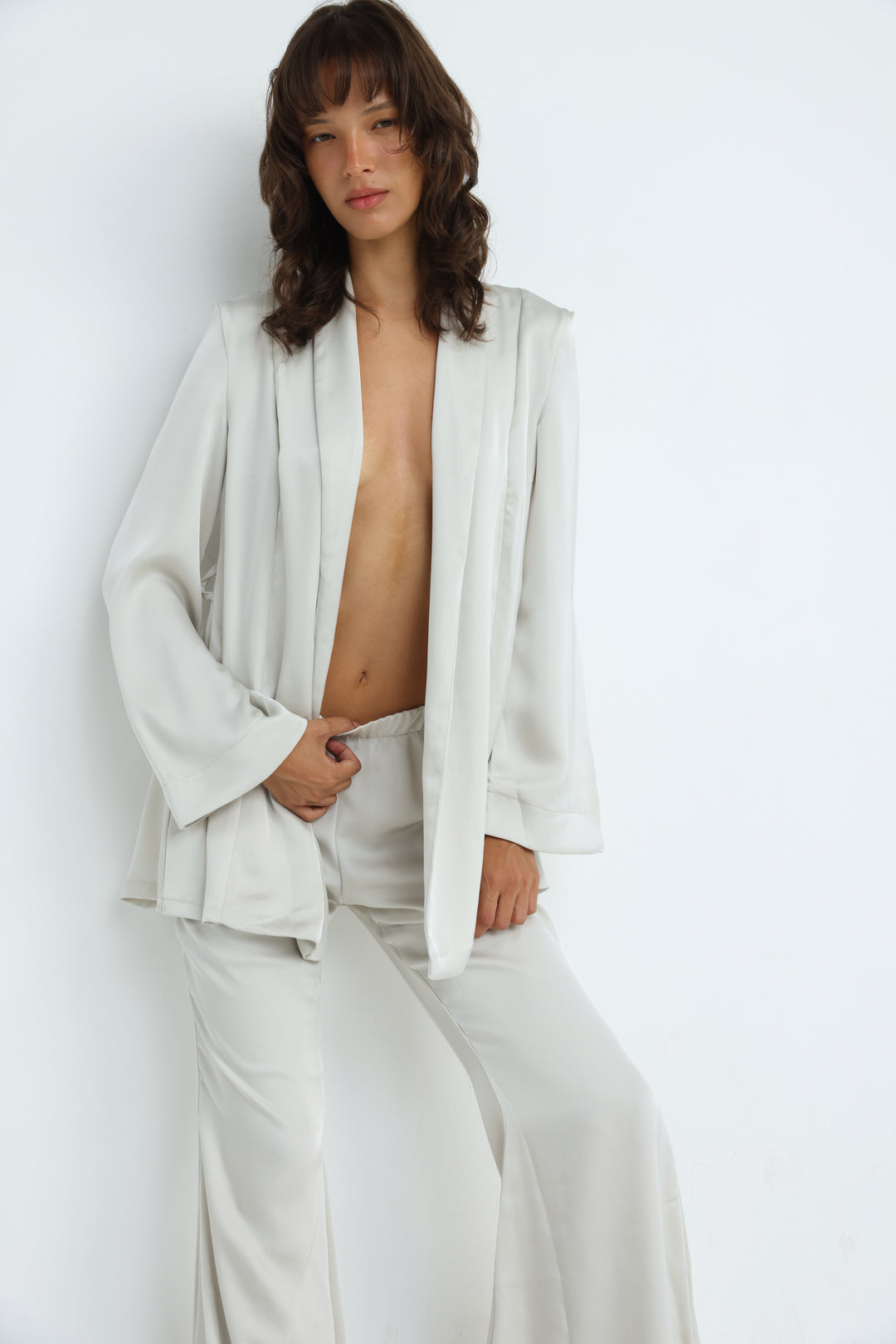 Frisson Cream Kimono