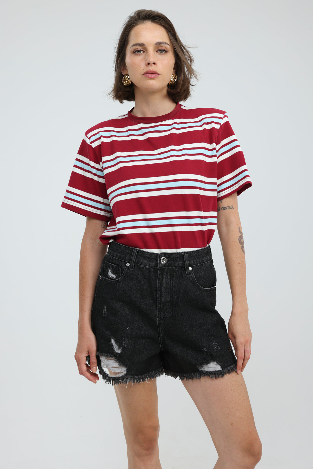 Cocoonut Red Striped T-Shirt