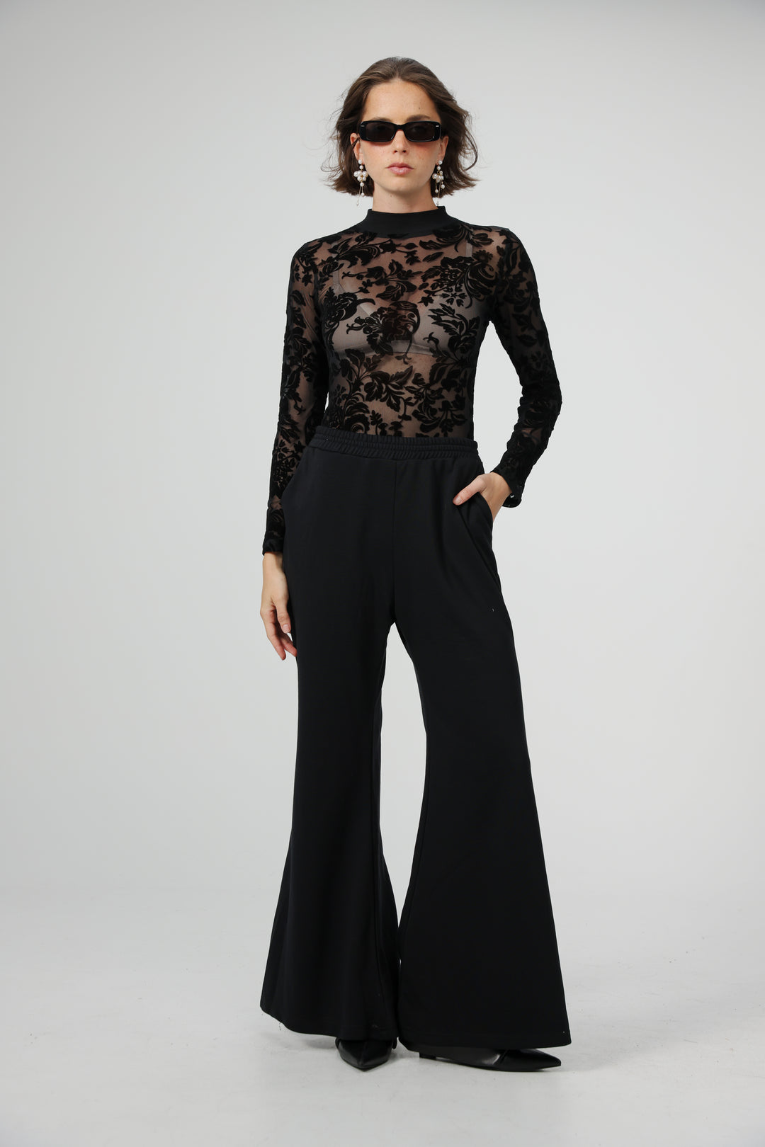 Toast Black Bodysuit