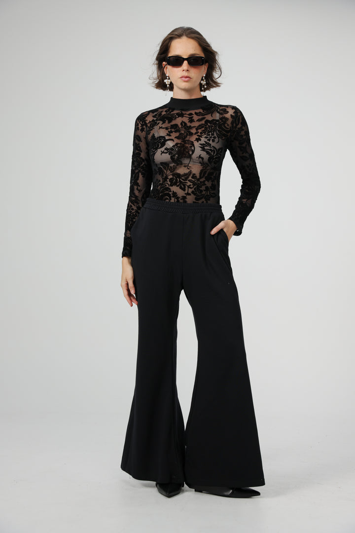 Toast Black Bodysuit