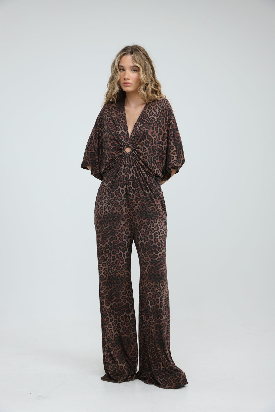 Target Leopard Wide Jumpsuit
