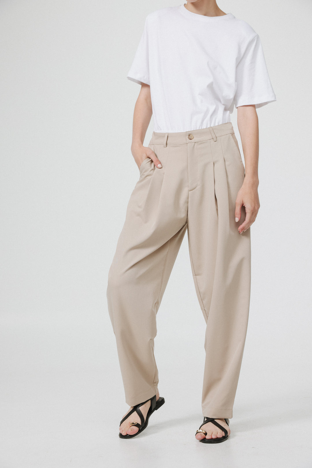 Notes Beige Bottoms
