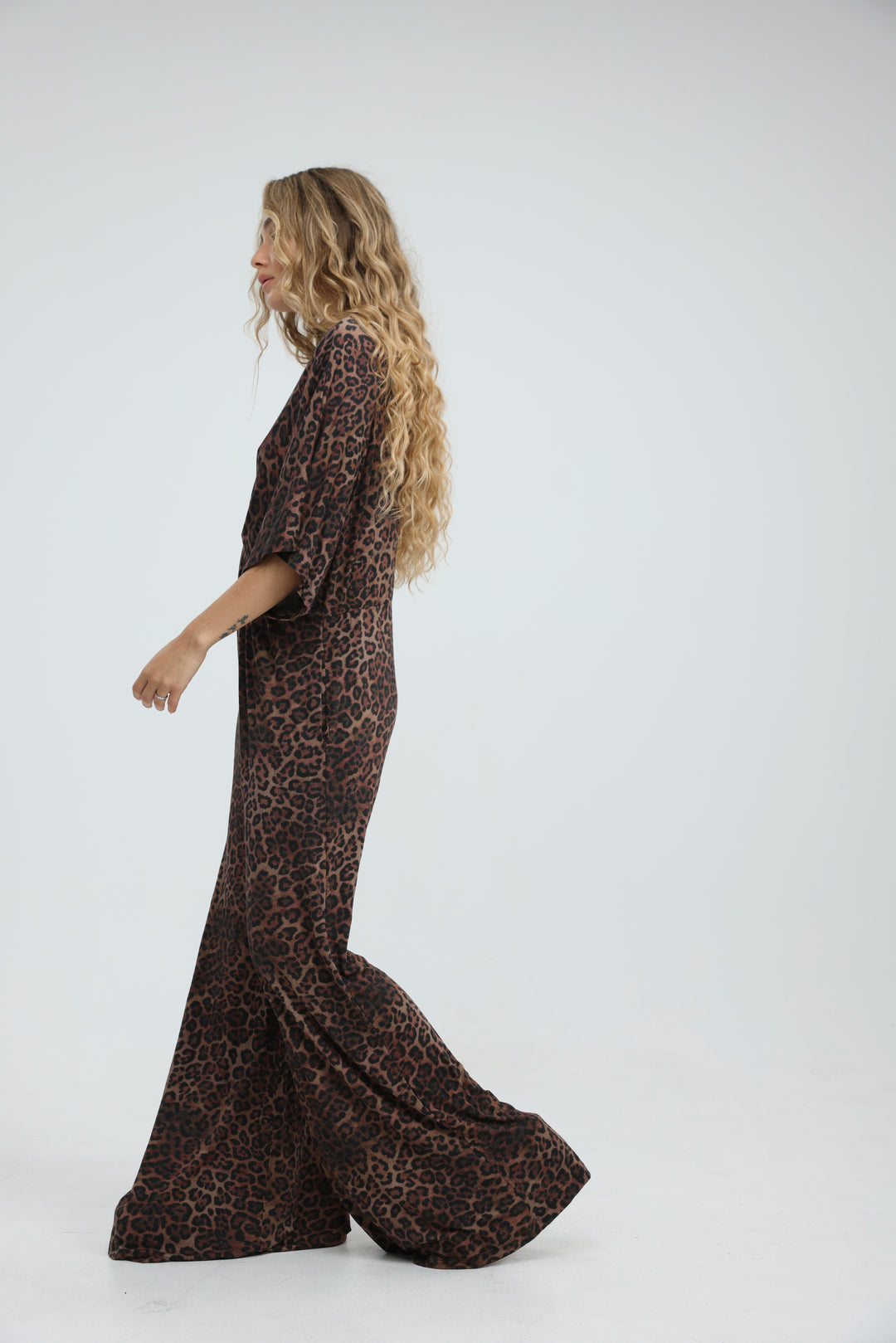 Target Leopard Wide Jumpsuit