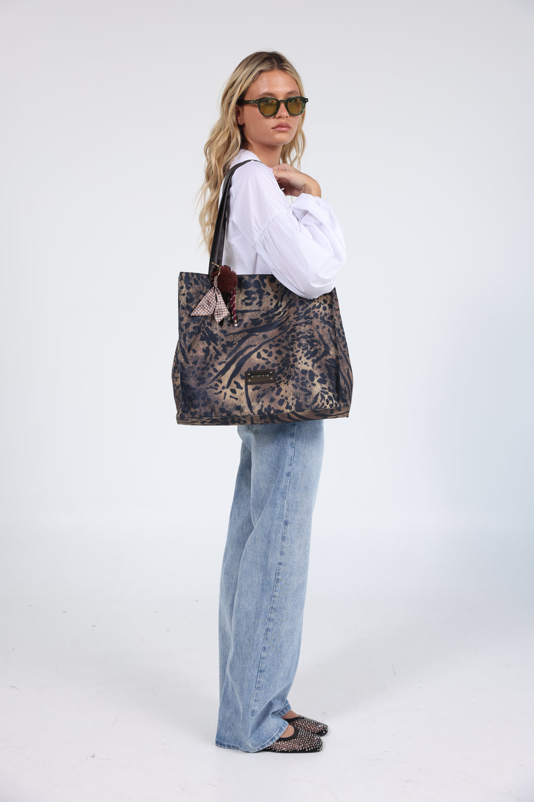 Leopard Travel Tote Bag