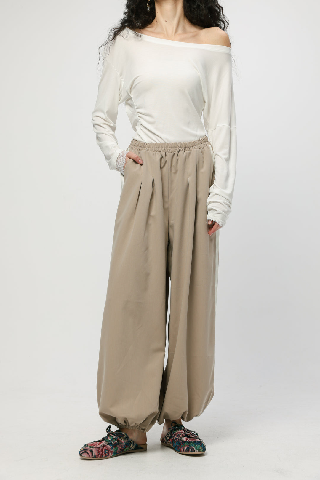 Rebirth Beige Bottoms