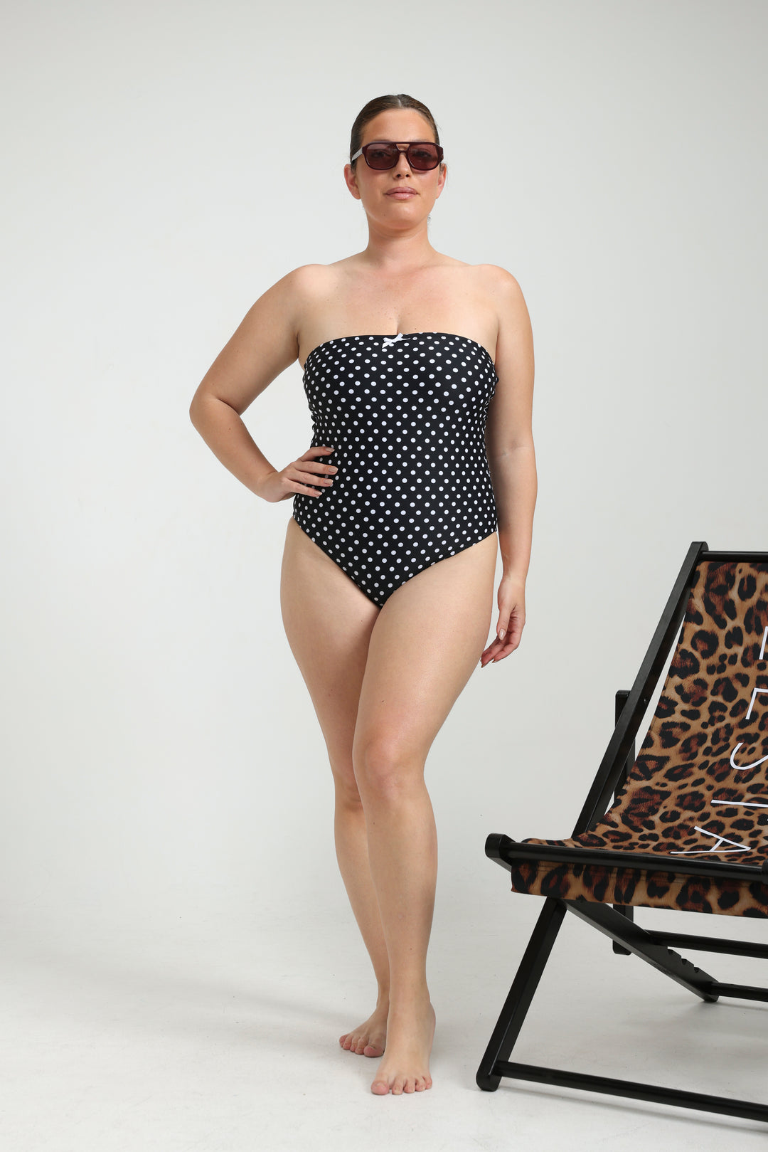 Minimalism Black Dots Swimsuit