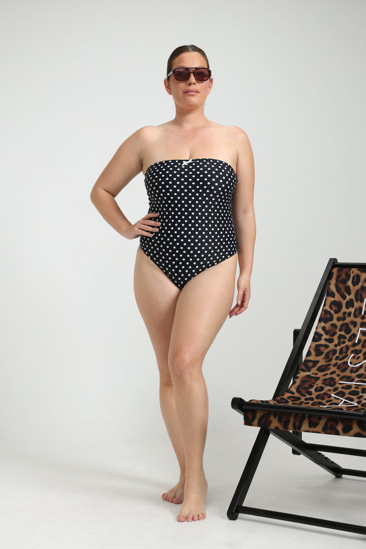 Minimalism Black Dots Swimsuit