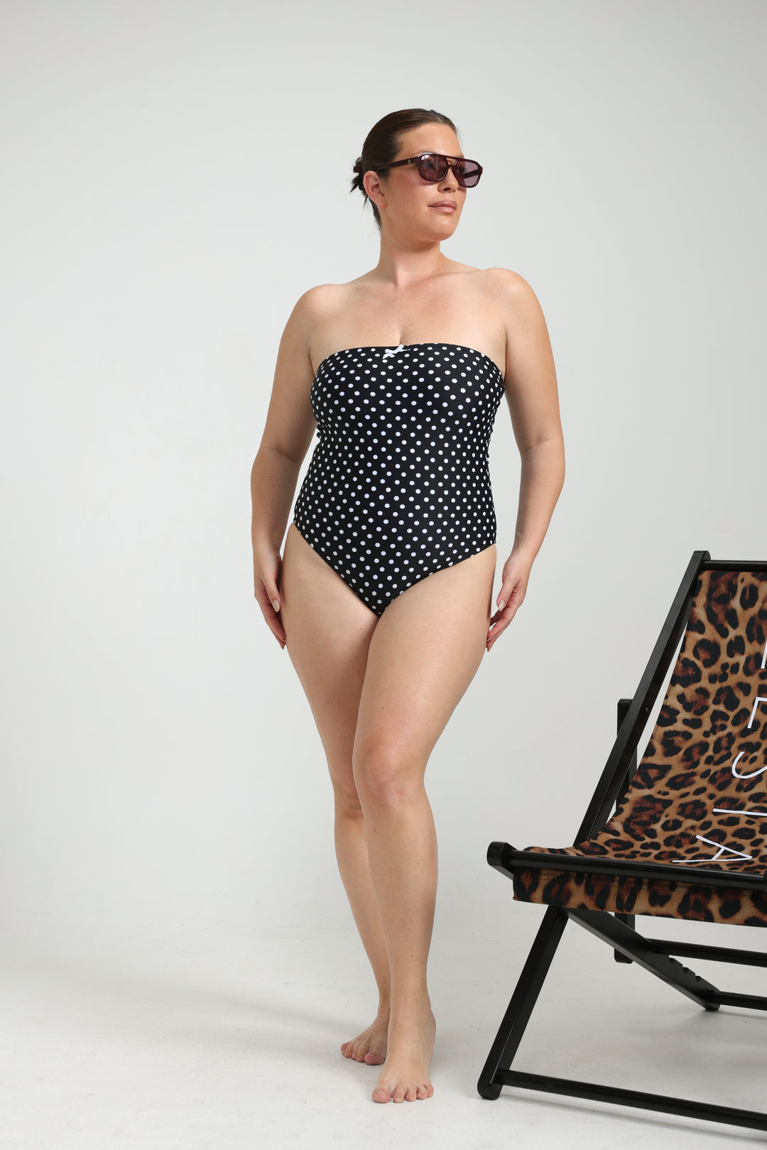 Minimalism Black Dots Swimsuit