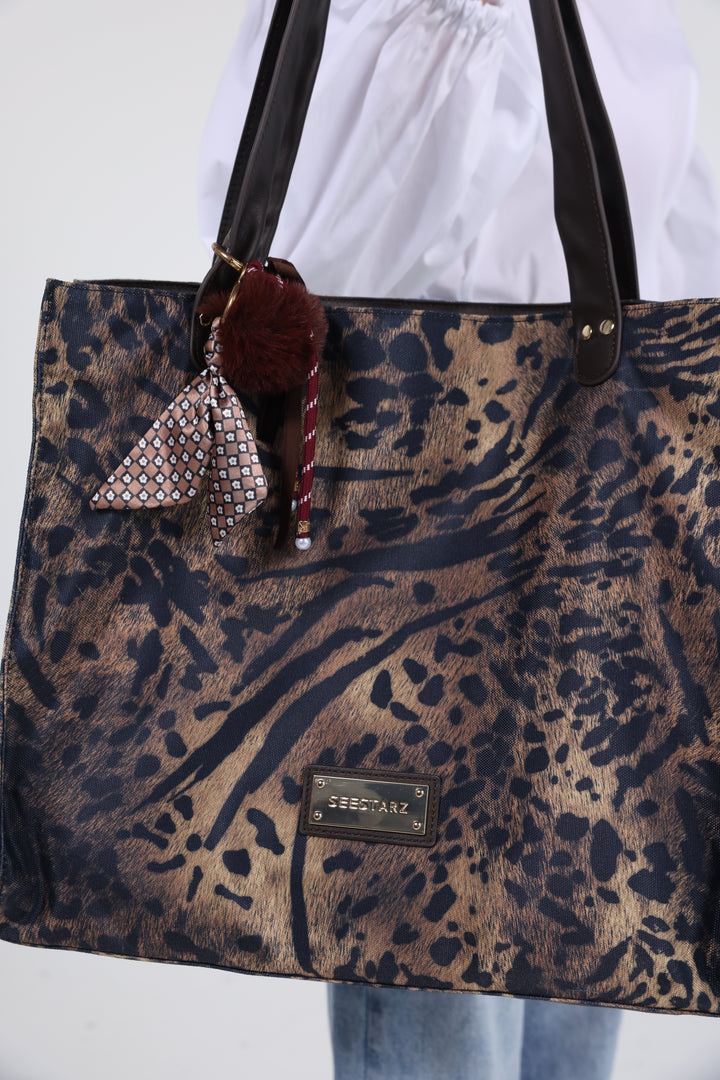 Leopard Travel Tote Bag