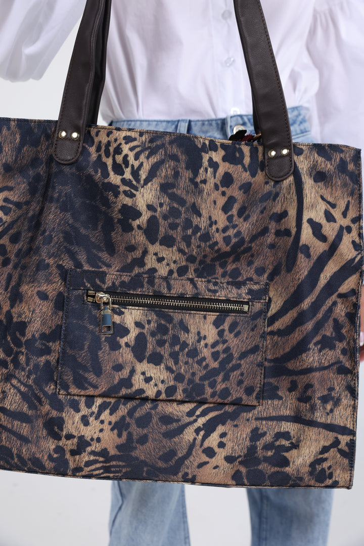 Leopard Travel Tote Bag