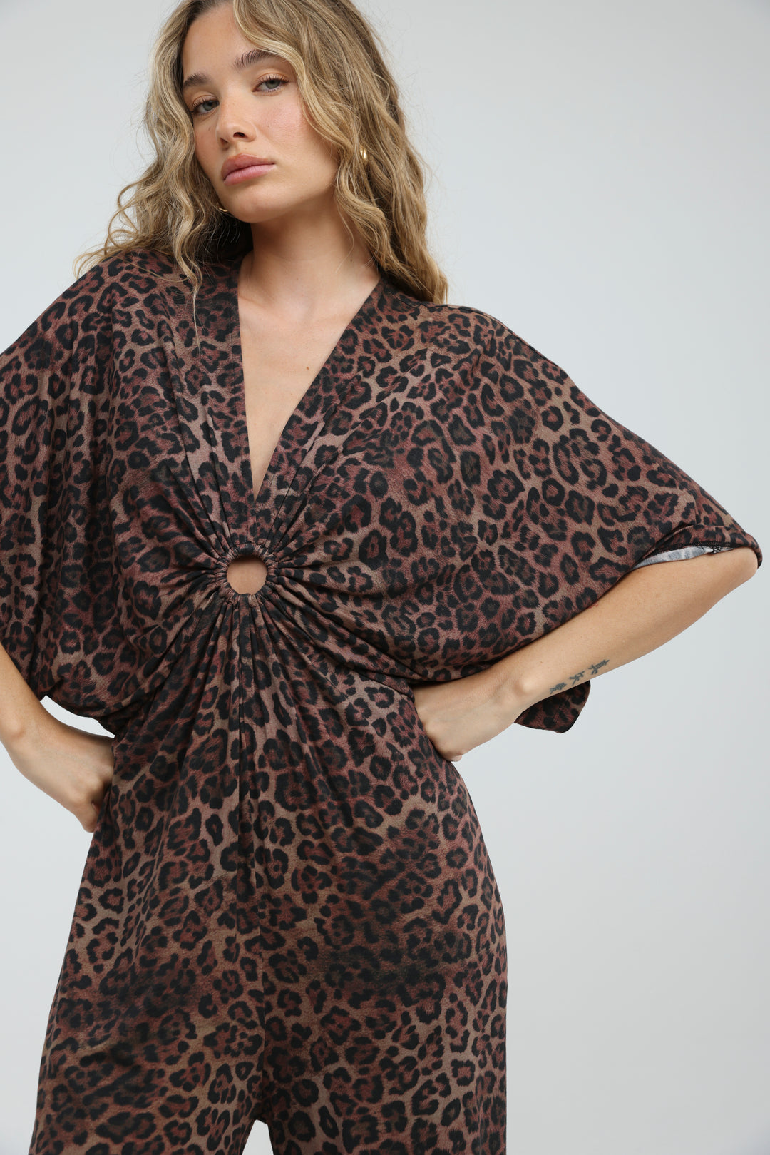 Target Leopard Wide Jumpsuit