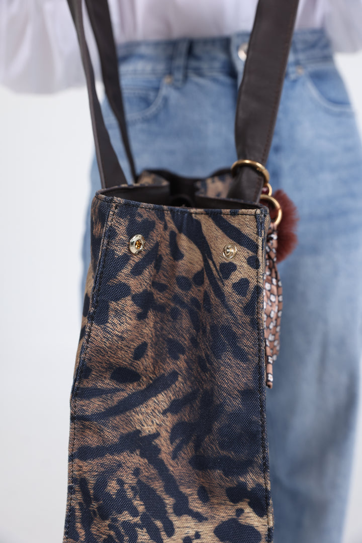 Leopard Travel Tote Bag