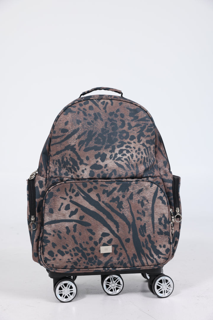 Leopard Trolley Bag