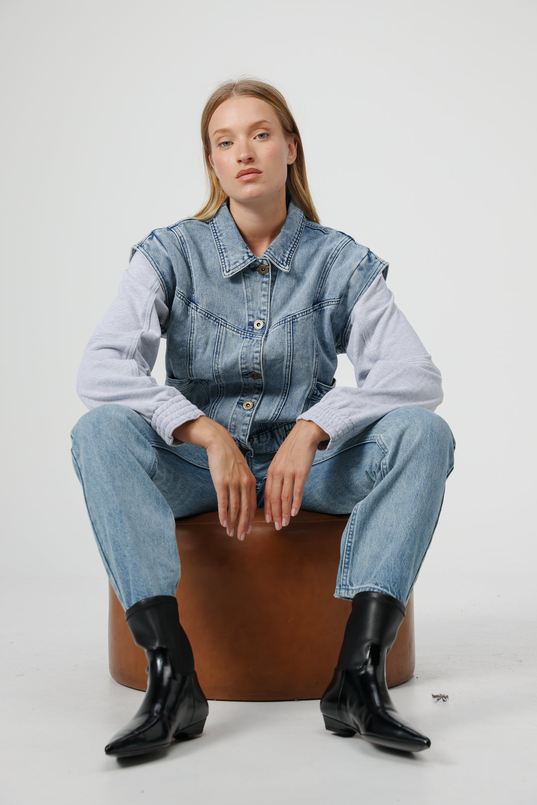 מגפיים שחורות לנשים לחורף Black Point Boots