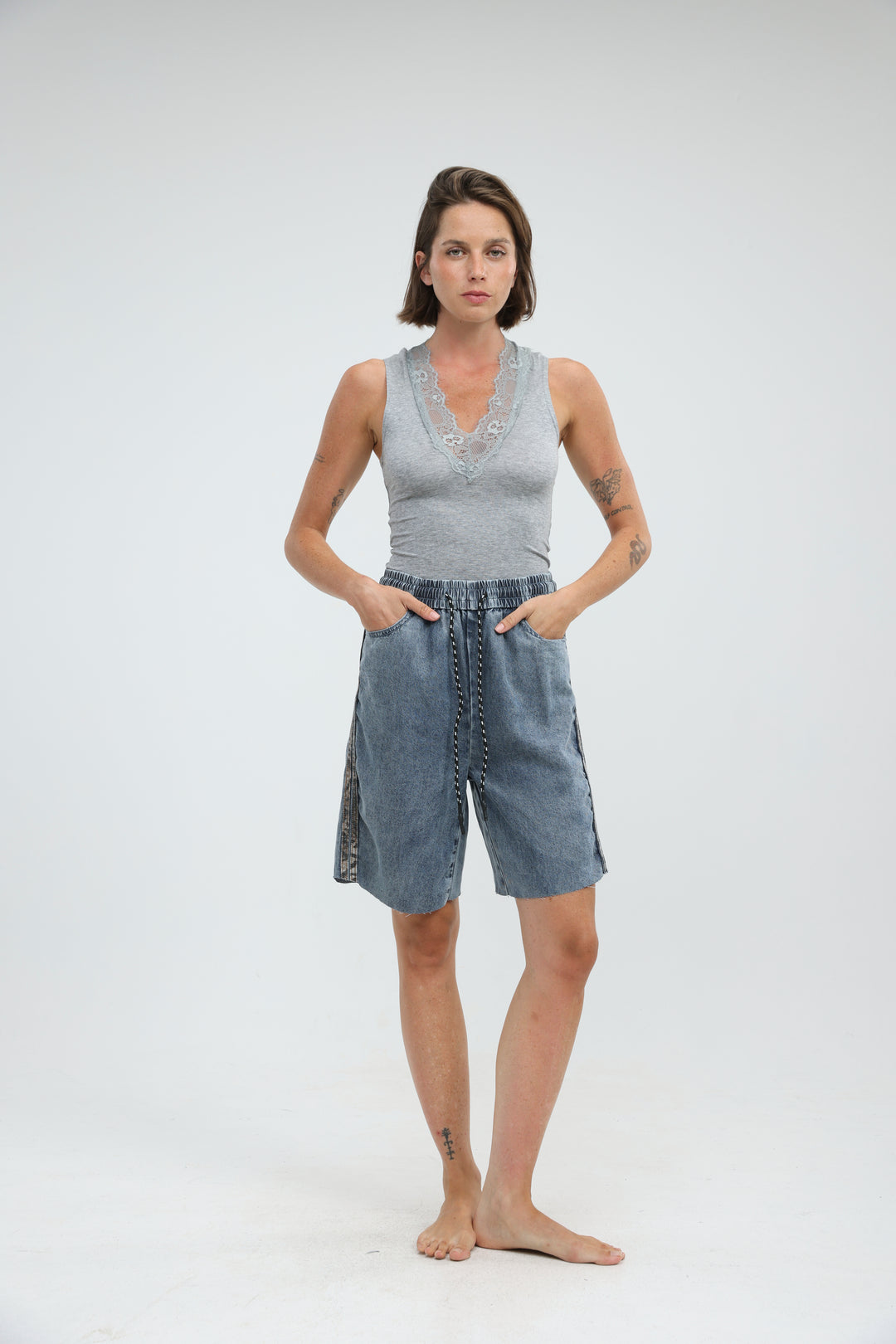 Star 721 Blue Short Denim