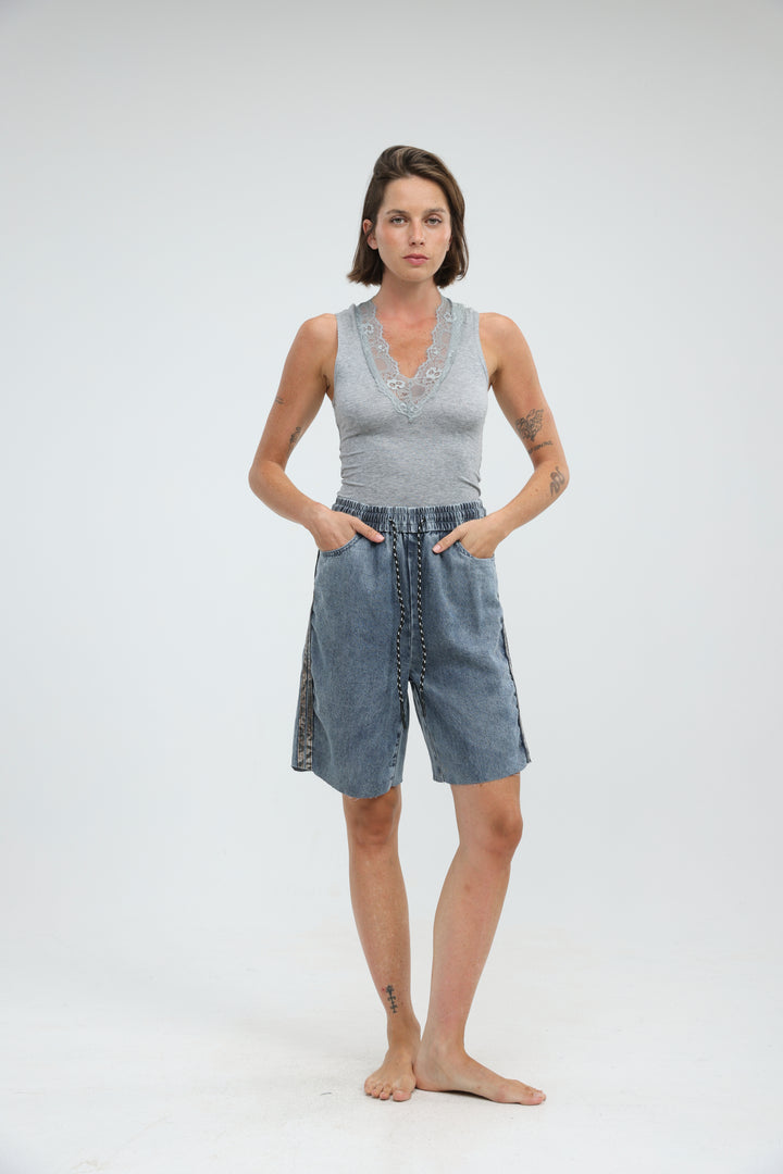 Star 721 Blue Short Denim