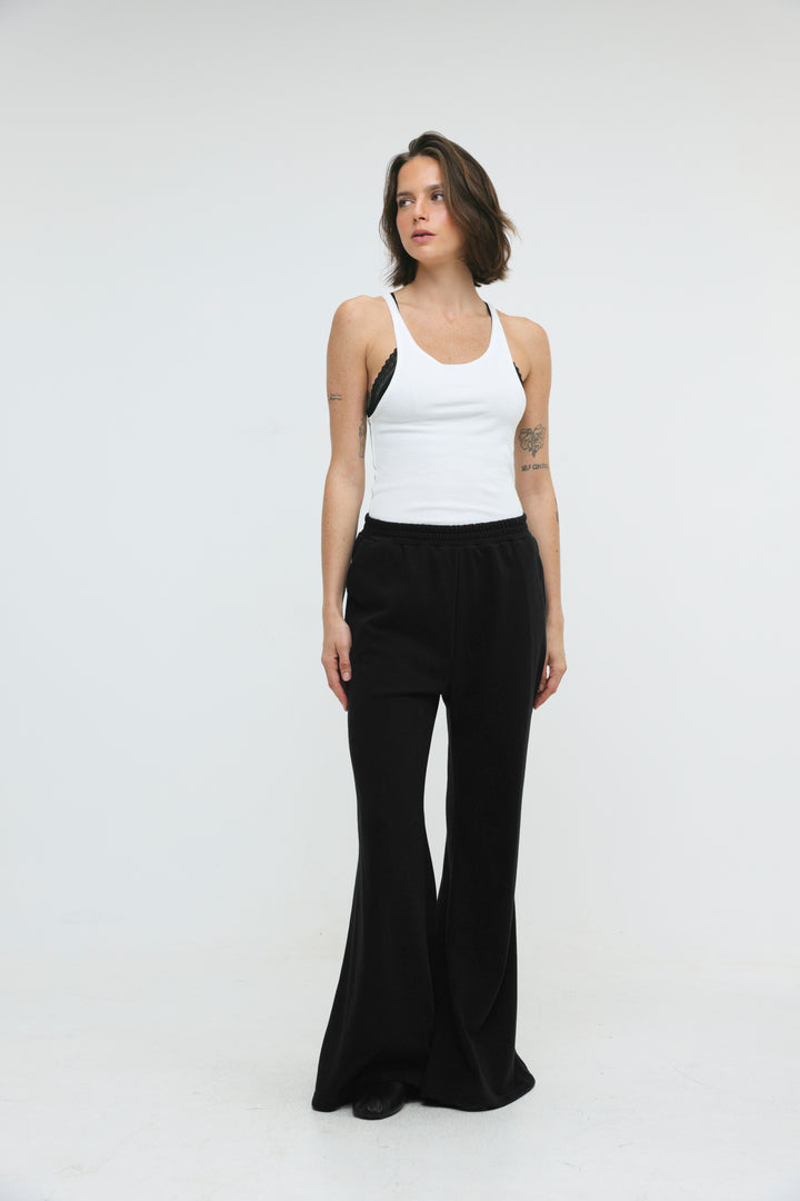 Control Black Joggers