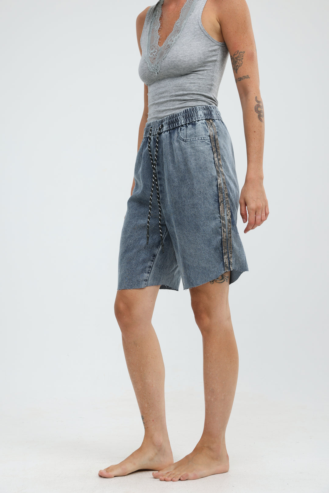 Star 721 Blue Short Denim