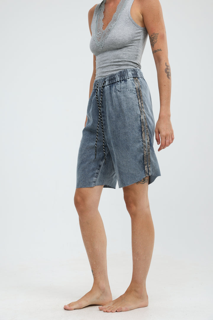 Star 721 Blue Short Denim