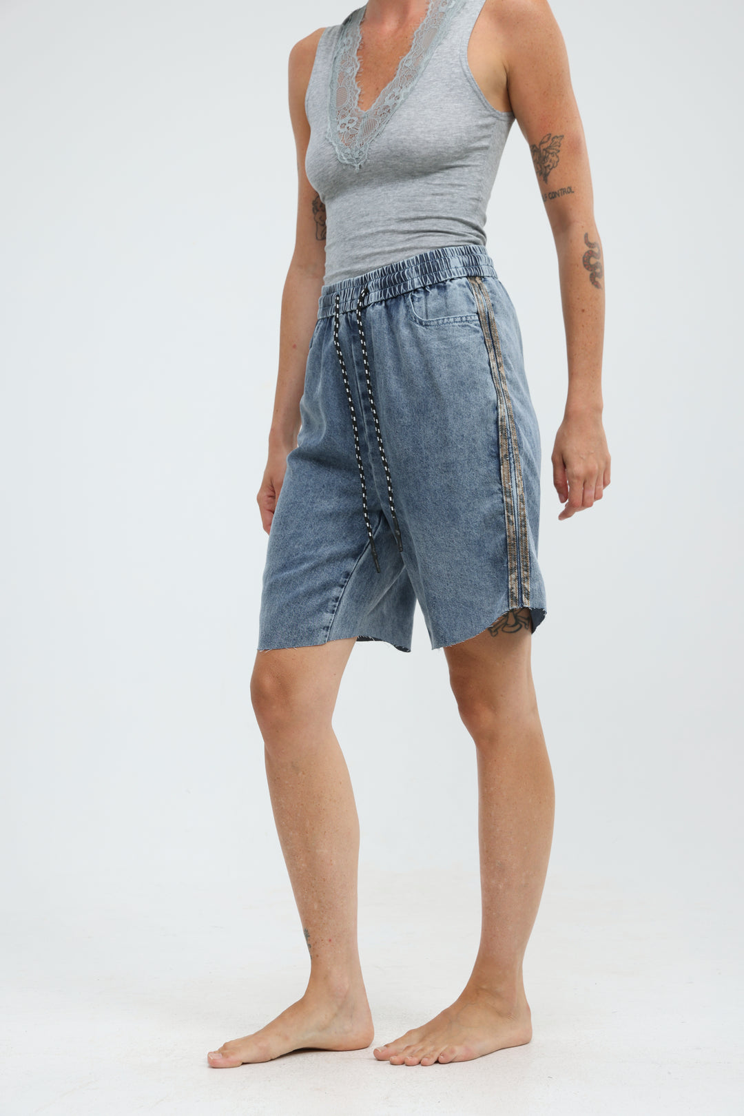 Star 721 Blue Short Denim