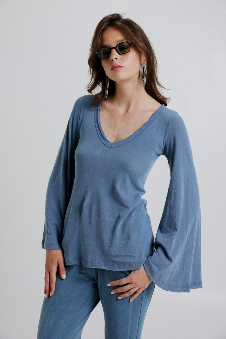 Zoe Blue Shirt