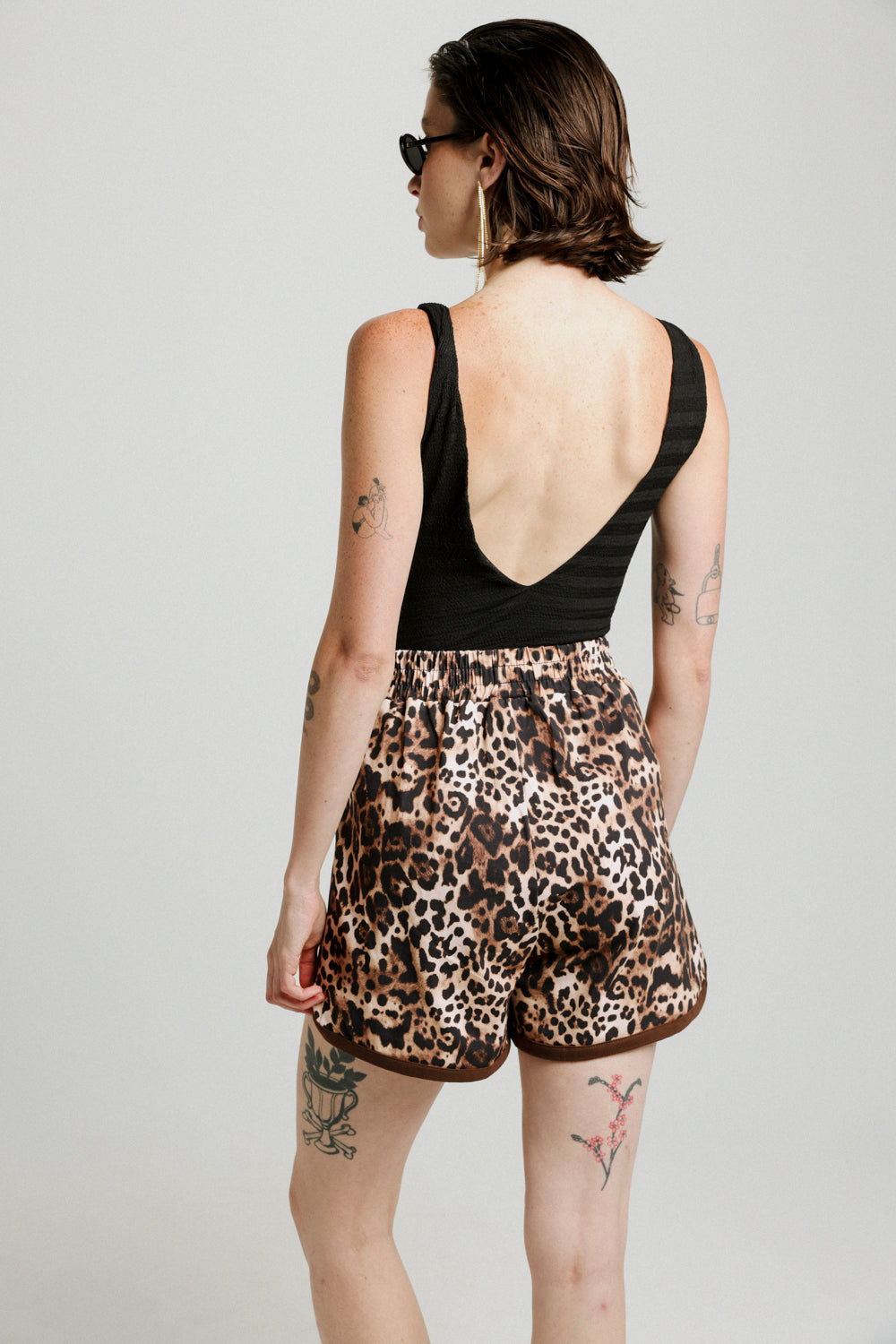 Buni's Mixed Leopard Shorts