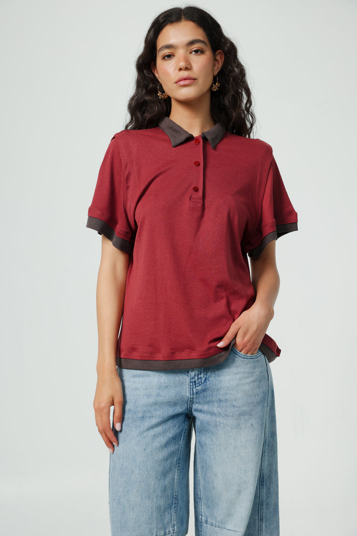 Simply Wine Mixed Polo