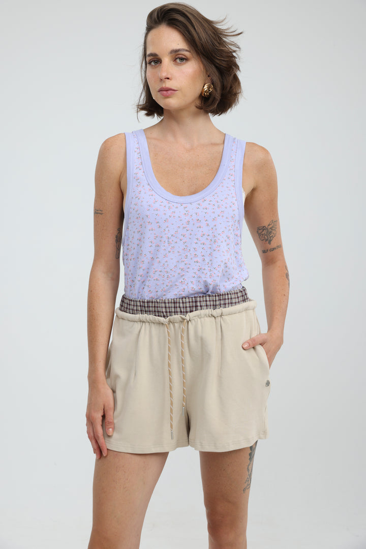 Box Beige Shorts