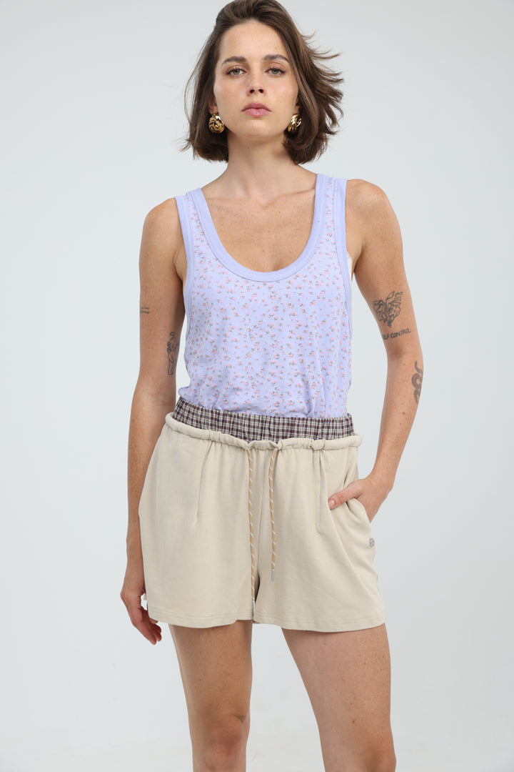 Box Beige Shorts