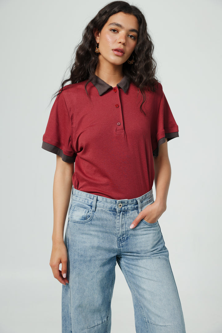 Simply Wine Mixed Polo