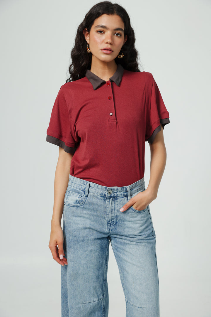 Simply Wine Mixed Polo
