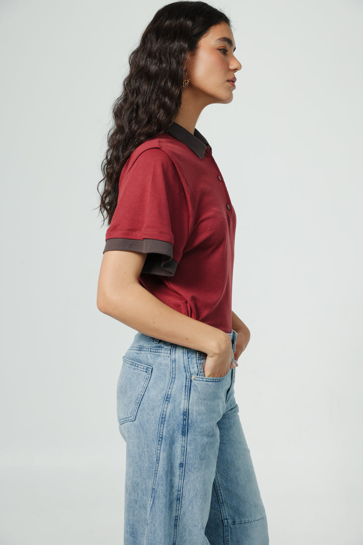 Simply Wine Mixed Polo
